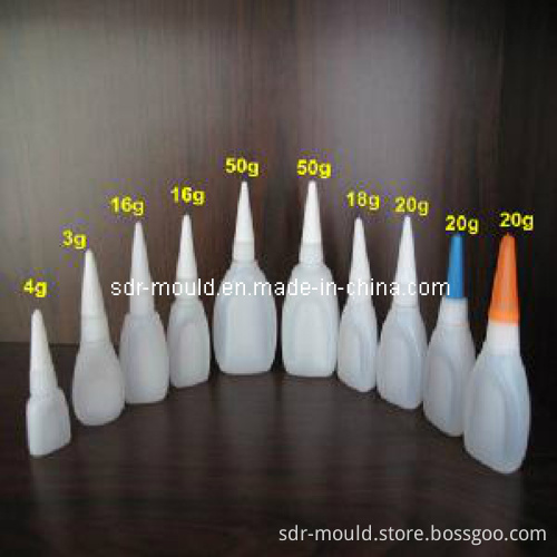 Flat Plastic Glue Bottle\Plastic Mold